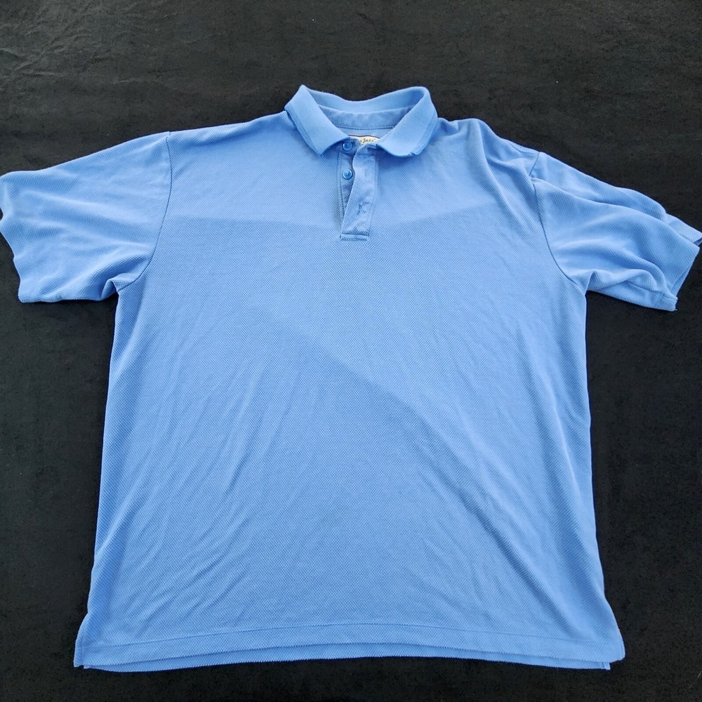Jamaica Jaxx Blue Short Sleeve Performance Polo Shirt Men's XL